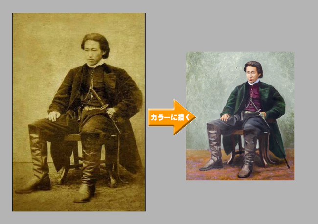 土方歳三　比較画像