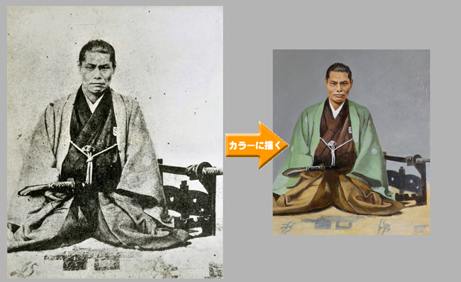 近藤勇　比較画像