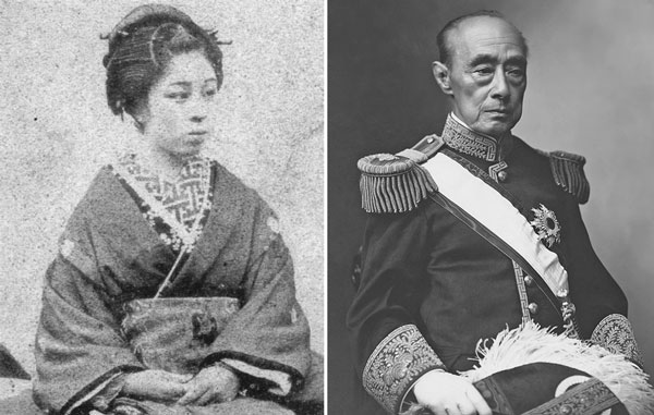 一条美賀子と慶喜　元画像