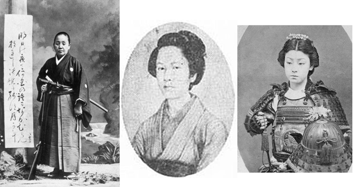 女武者3人