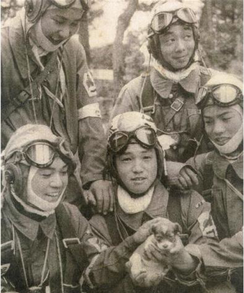 子犬を抱く少年隊　元画像