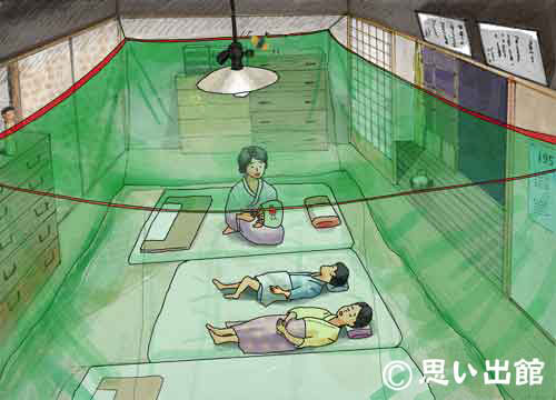 蚊帳の思い出　画像
